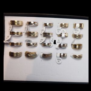 Elegant Stainless Steel Men's Rings